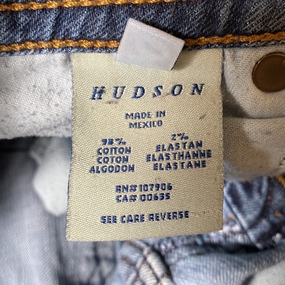 Hudson Cut crop jeans Size 25 - Picture 7 of 8